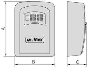 Cassette Portachiavi Fai by Viro a combinazione variabile - Casseforti e armadi di sicurezza | Viro